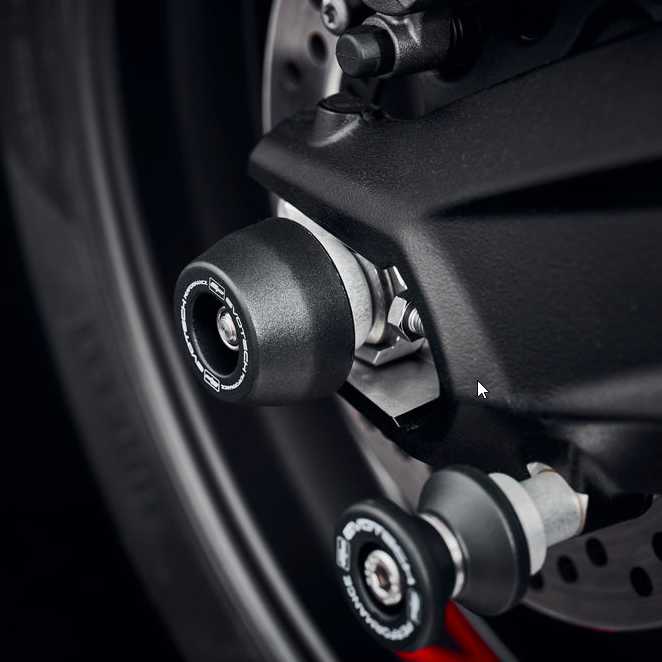 TRIUMPH ストリートトリプル798 RS (27-) リアアクスルスライダー(スピンドルボビン) Evotech Performance_3