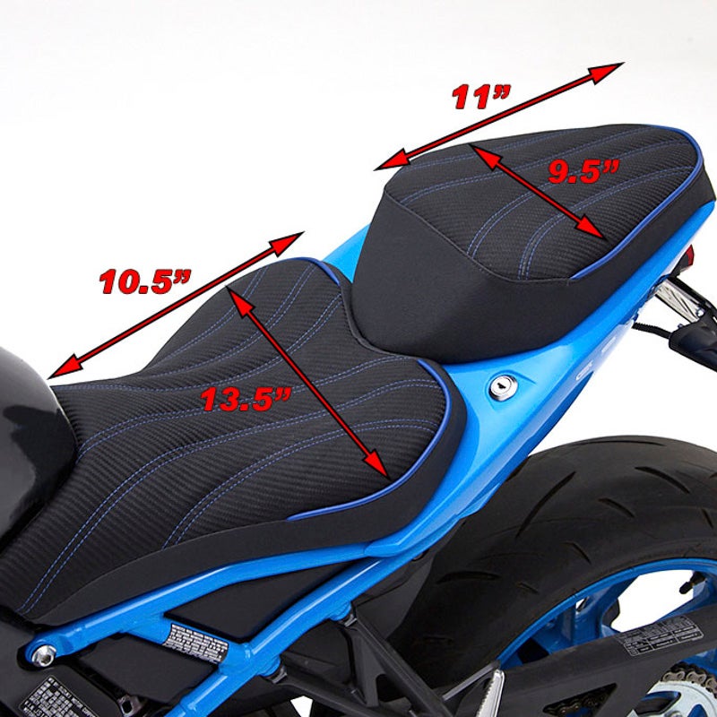 サイズ：スズキ GSX-8S / GSX-8R コンフォートシート（リアシート） Corbin（コルビン）