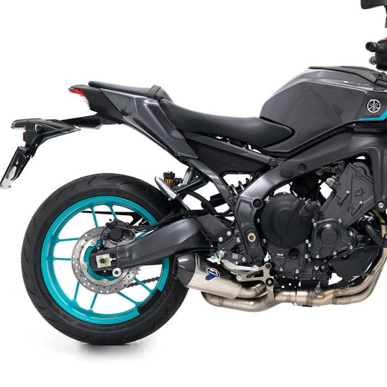 汎用 YAMAHA MT-09 / XSR900 / TRACER 9 他 コニカル スリップオンマフラー ステンレス カーボンエンド RLV-D54CN TERMIGNONI_1